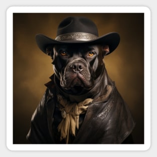 Cowboy Dog - Cane Corso Magnet